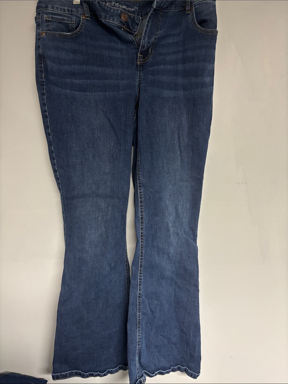 Women’s MJeans by Maurices mid rise boot cut dark wash